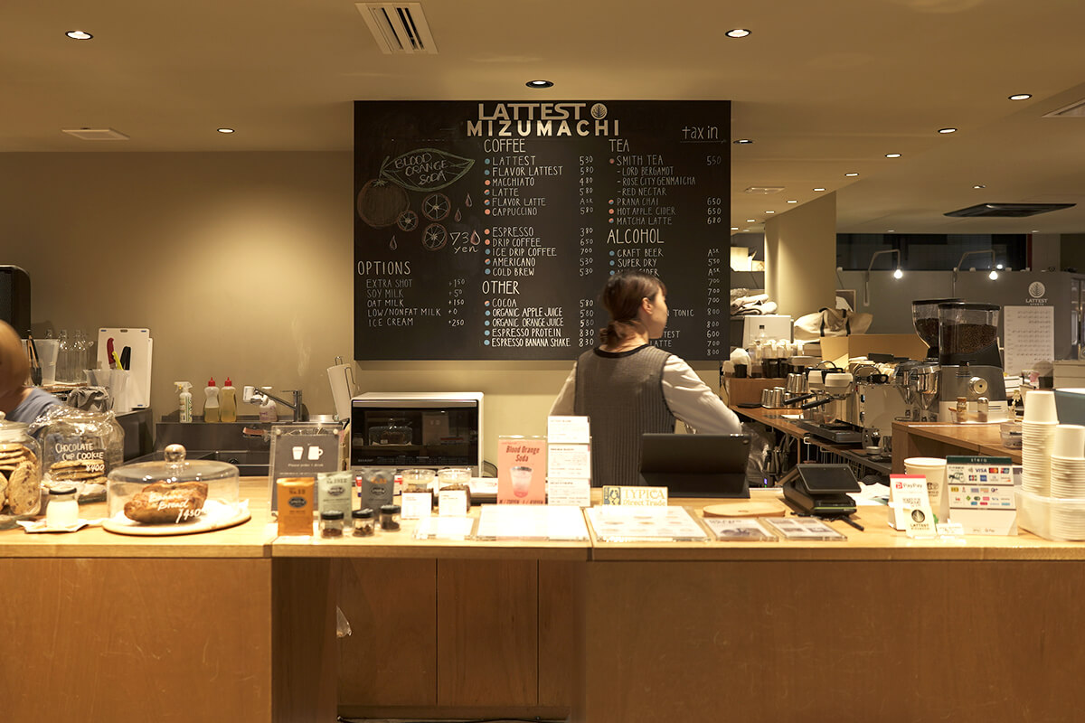 カフェフロント