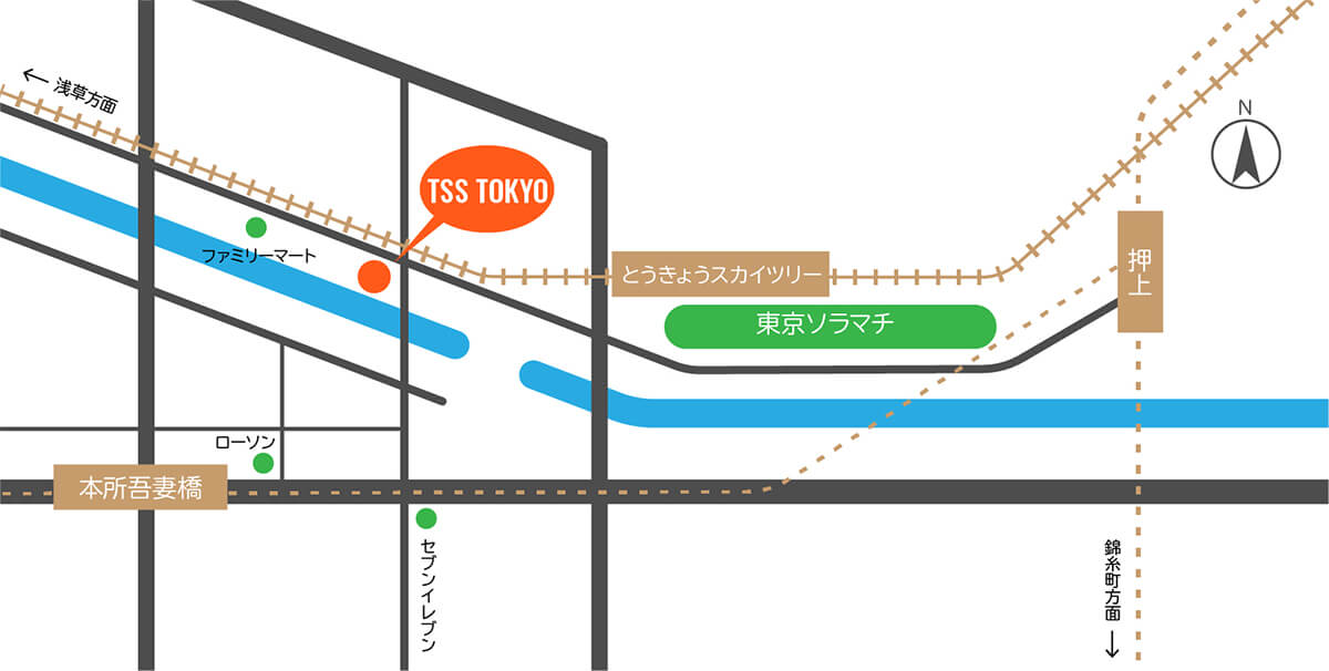 The Stone Session Tokyo周辺の地図
